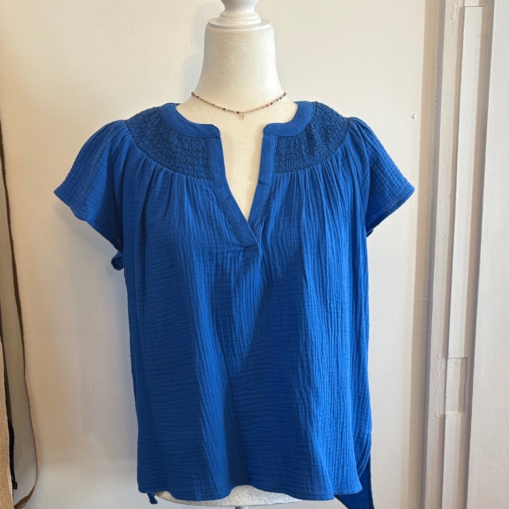 Thia Embroidered Top